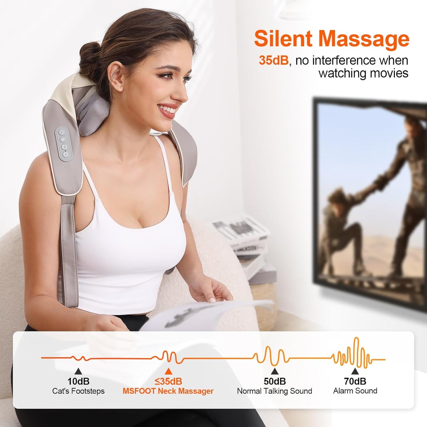 Neck and shoulder massager