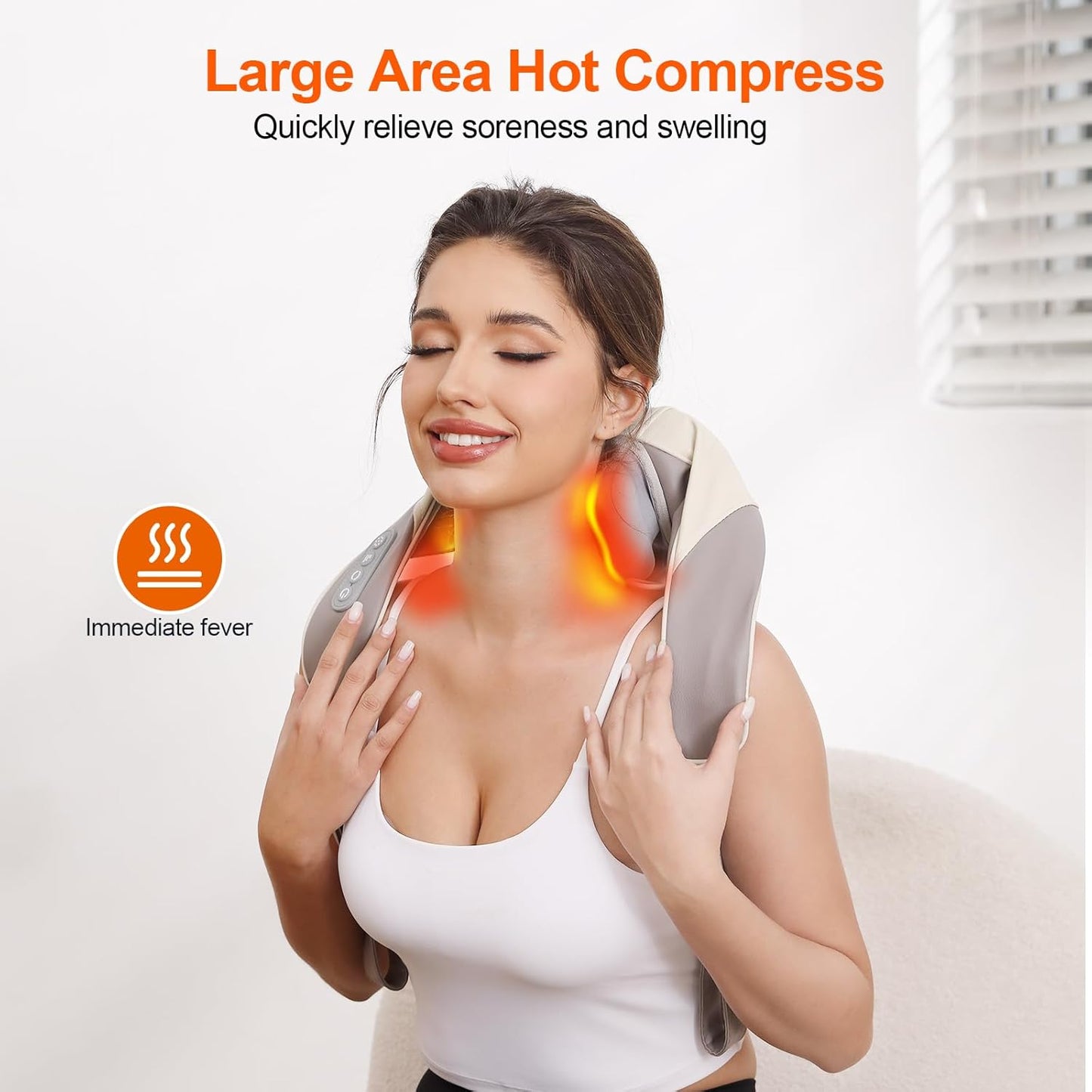 Neck and shoulder massager