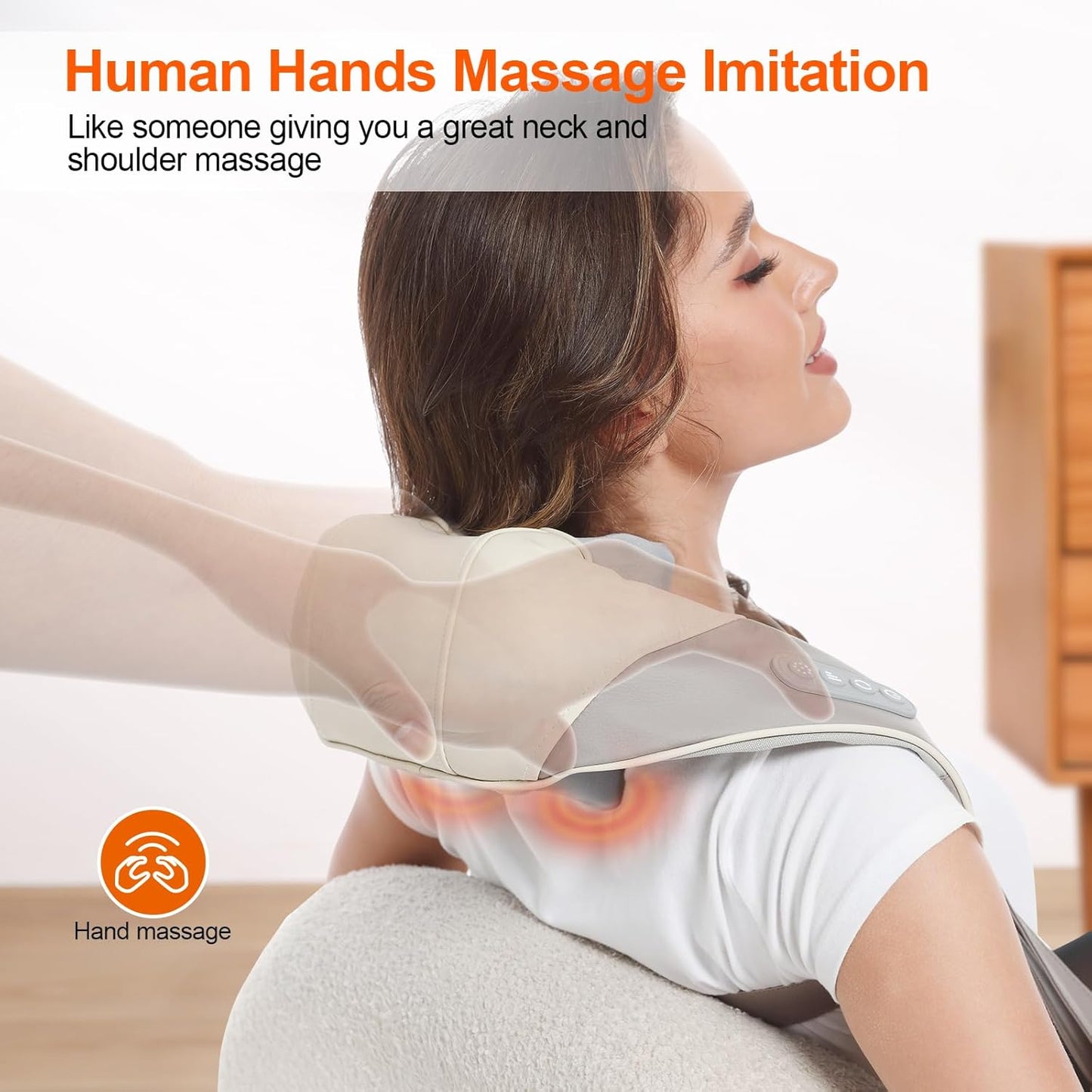 Neck and shoulder massager